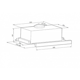 Вытяжка GRAUDE DHF 60.0 E