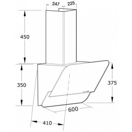 Вытяжка KORTING KHC 66035 GN