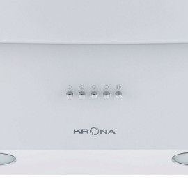 Вытяжка KRONA INGA 600 WHITE PUSH BUTTON