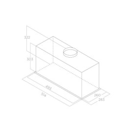 Вытяжка ELICA LANE SENSOR BL MAT/A/52 (PRF0188472)
