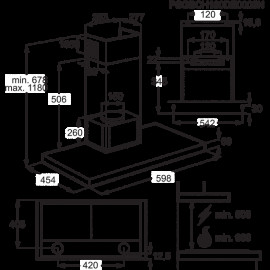 Вытяжка Electrolux LFT 766 X