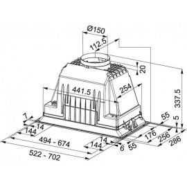 Вытяжка FRANKE FBI 525 PLUS