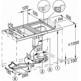 Вытяжка MIELE CSDA 7001 FL