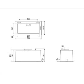 Вытяжка SMEG KSG52HPE