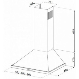 Вытяжка KORTING KHC 6750 RSI