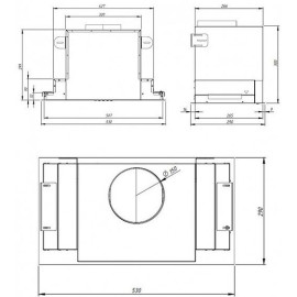 Вытяжка AKPO Neva Glass WK-6 60 IX / WH