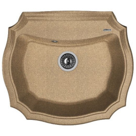 Кухонная мойка FLORENTINA Эмилия 640 коричневый (20.355.D0640.105)