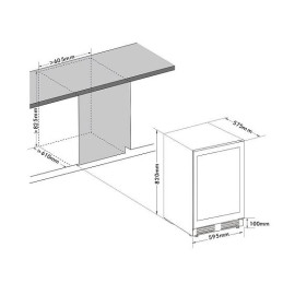 Винный шкаф CELLAR PRIVATE CP051-1TBH