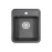 Кухонная мойка GRANULA ST-4202 графит