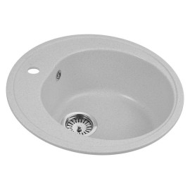 Кухонная мойка AQUAGRANITEX M-08 серый