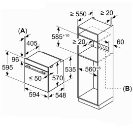 Духовой шкаф BOSCH HRG5785S6