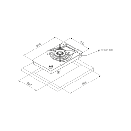 Варочная поверхность PANDO PGA-4130
