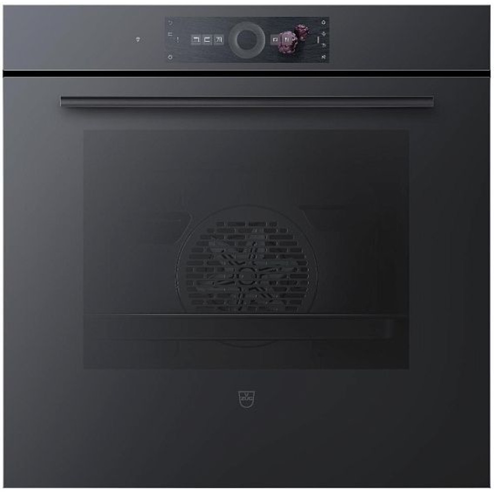 Духовой шкаф V-ZUG Combair V6000 60P C6T-21057 чёрное стекло