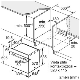 Духовой шкаф BOSCH HBA530BB0S