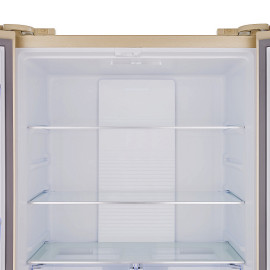Холодильник TESLER RCD-482I BEIGE GLASS
