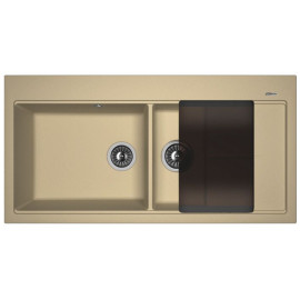 Кухонная мойка FLORENTINA Россана капучино (20.335.E1000.306)