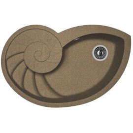 Кухонная мойка FLORENTINA Наутилус коричневый (20.350.E0820.105)