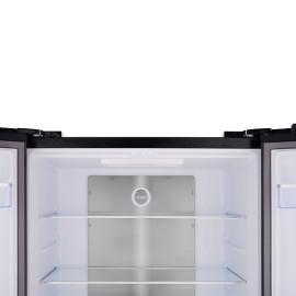 Холодильник TESLER RCD-545I BLACK GLASS