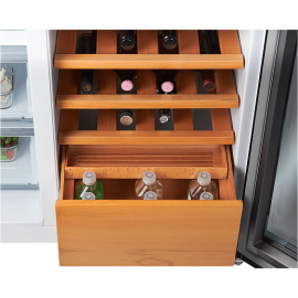 Холодильник HIBERG RFS-700DX NFGB inverter wine