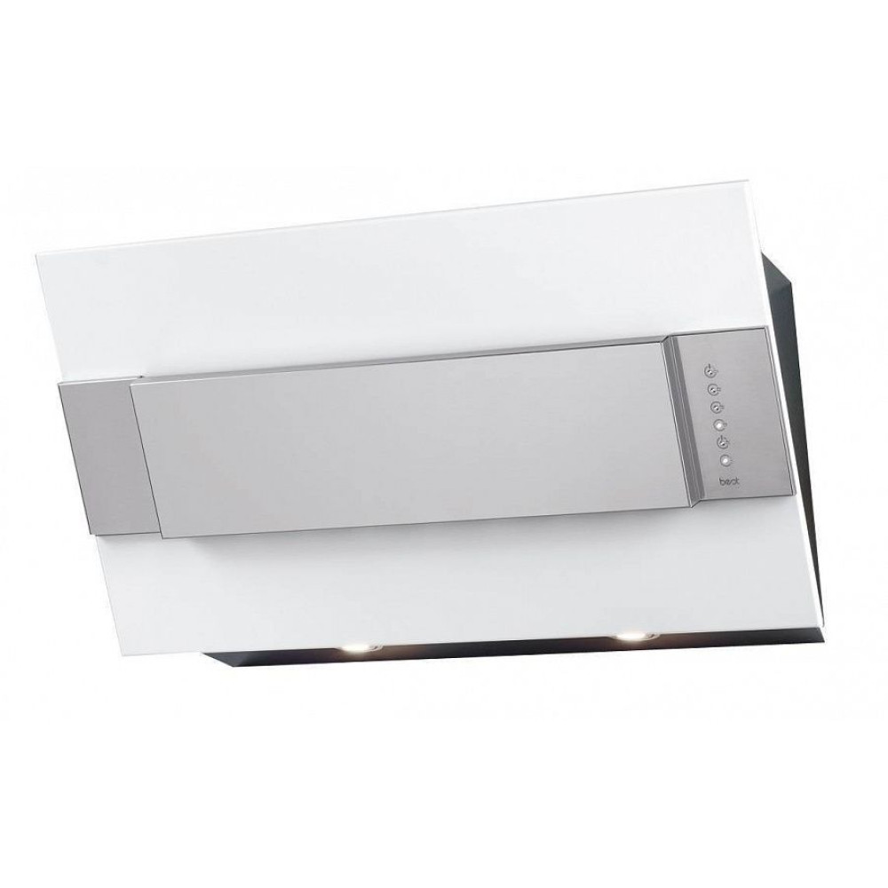 Вытяжка BEST IRIS FPX Нерж. сталь +белый металл 07F94057