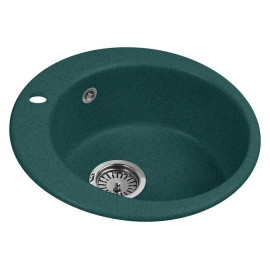 Кухонная мойка AQUAGRANITEX M-05 зеленый