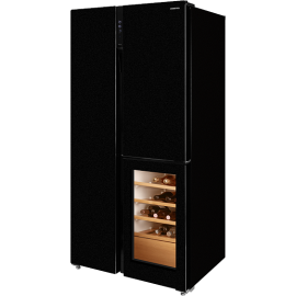 Холодильник HIBERG RFS-700DX NFGB inverter wine