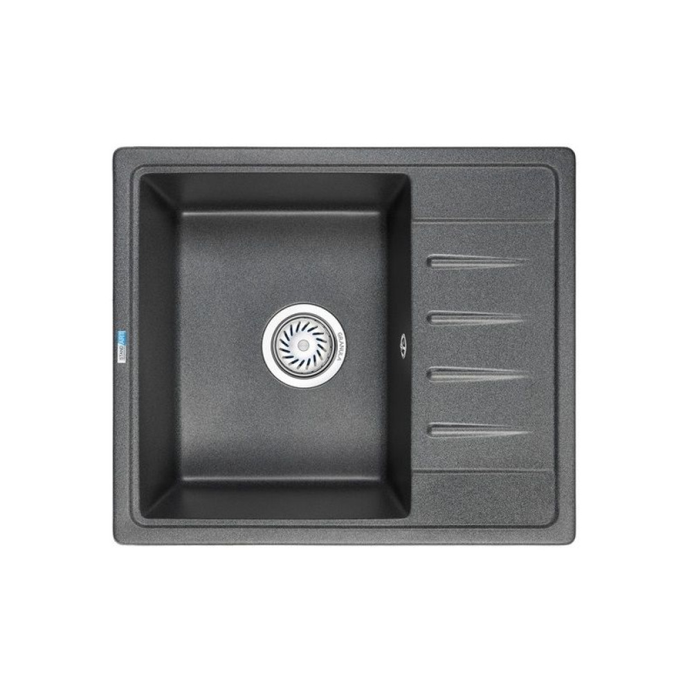 Кухонная мойка GRANULA ST-5803 графит