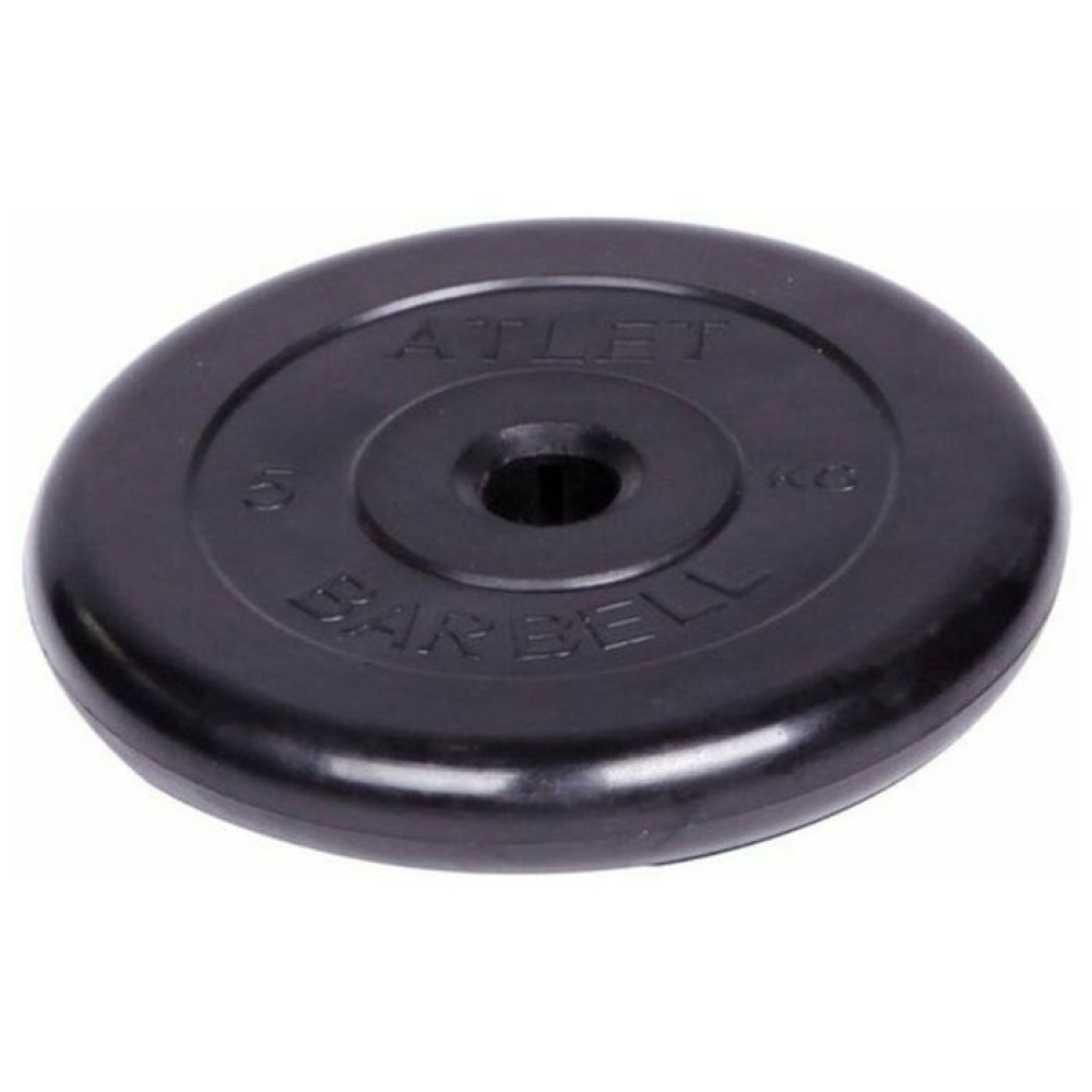 Диск обрезиненный MB Barbell Atlet MB-AtletB31-5