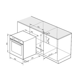 Духовой шкаф MILLEN MEO 602 BL