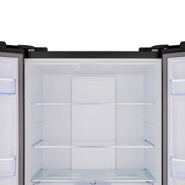 Холодильник TESLER RCD-482I BLACK GLASS
