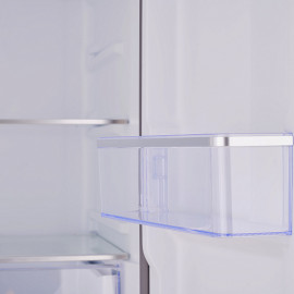 Холодильник TESLER RCD-482I BLACK GLASS