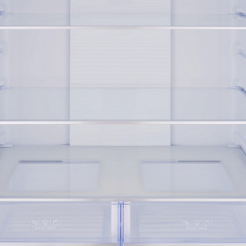 Холодильник TESLER RCD-482I BLACK GLASS