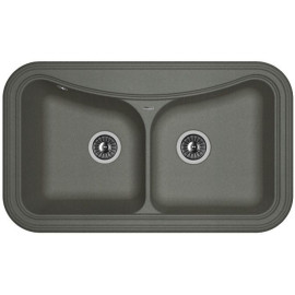 Кухонная мойка FLORENTINA Крит 860 черный (20.115.E0860.102)