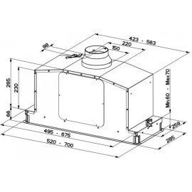 Вытяжка FABER 110.0456.213 FABER IN-LIGHT EV8P X A52