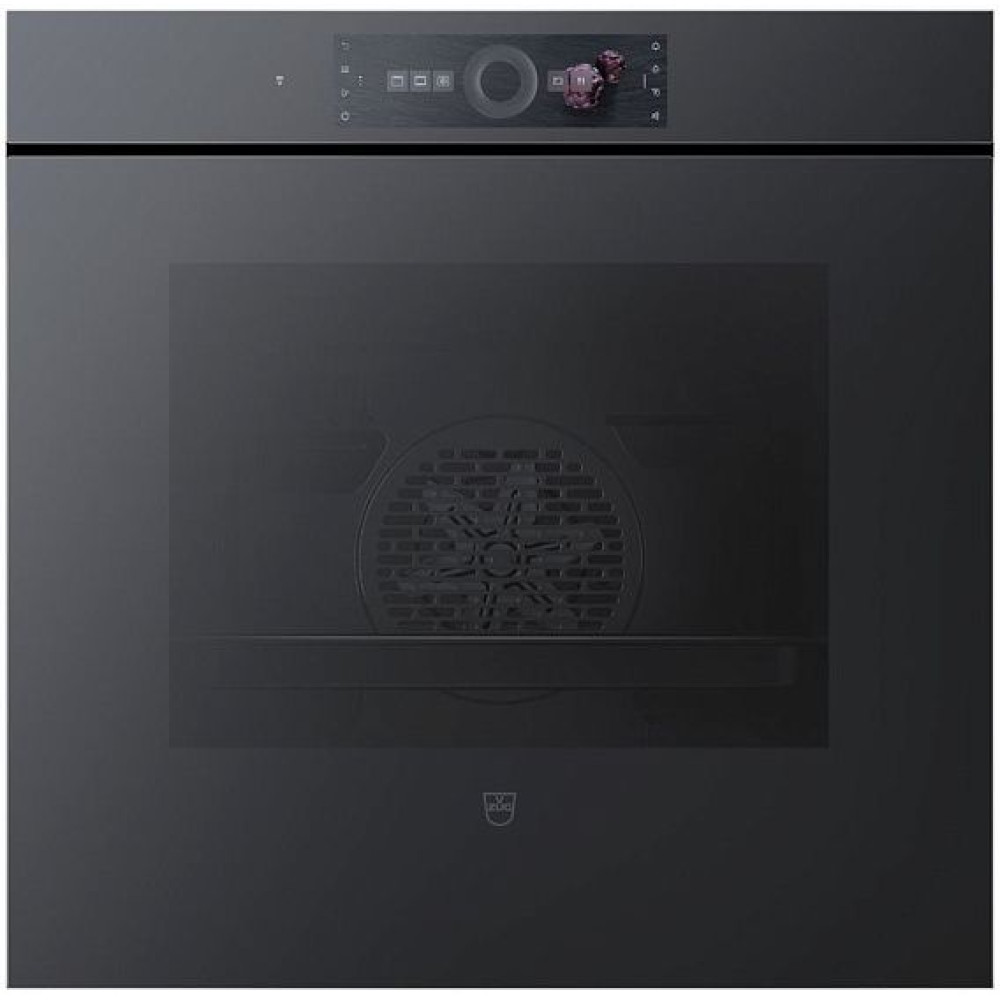 Духовой шкаф V-ZUG Combair V6000 60P C6T-21073 чёрное стекло