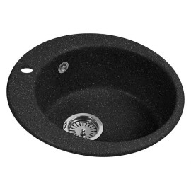 Кухонная мойка AQUAGRANITEX M-05 черный