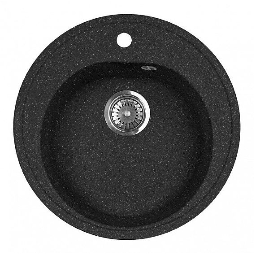 Кухонная мойка AQUAGRANITEX M-08 черный