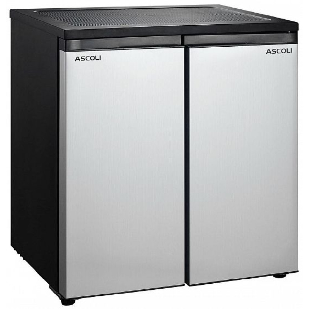 Холодильник ASCOLI ACDS355 (серебристый)