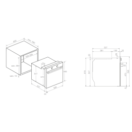 Духовой шкаф PANDO PHP-962