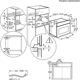Духовой шкаф ELECTROLUX KVLBE08X