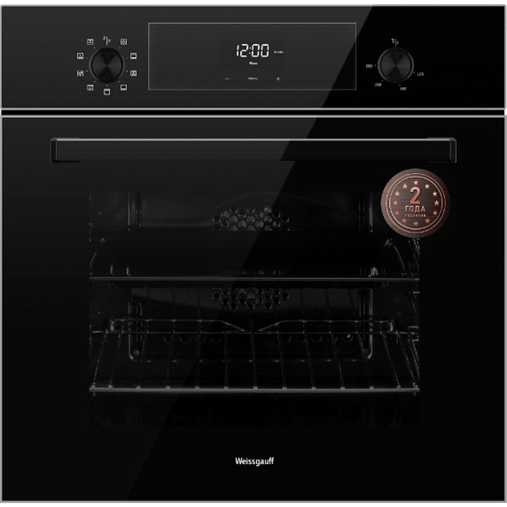 Духовой шкаф WEISSGAUFF EOV 306 SB Black Edition