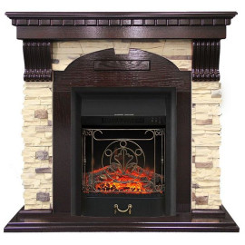 Камин ROYAL FLAME calgary под malestic bl (дуб)