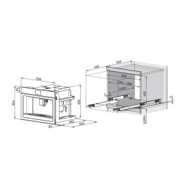 Кофемашина V-ZUG V6000 45 COC6T-25005 платина