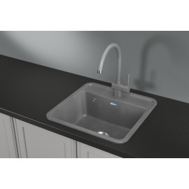 Кухонная мойка GRANULA ST-5001 графит