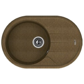 Кухонная мойка FLORENTINA Лотос 780 коричневый (20.295.С0780.105)