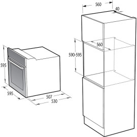 Духовой шкаф GORENJE BO6727E03AX