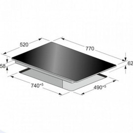 Варочная панель KAISER KCT 7797 FI RotEm