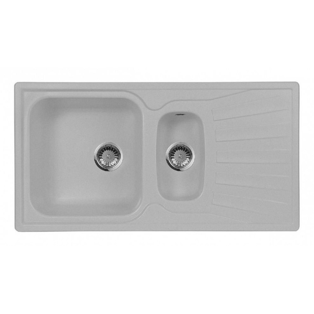 Кухонная мойка AQUAGRANITEX M-09K серый