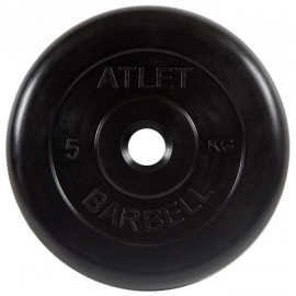 Диск обрезиненный MB Barbell MB-AtletB26-5