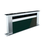 Вытяжка PANDO E-350/90 INOX - CRISTAL NEGRO V.1350 INT/EXT